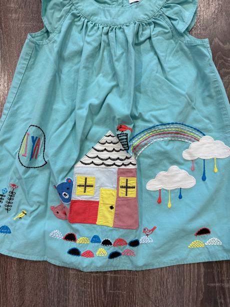 Marks&spencer krasne letne saty na 3-4 roky, marks & spencer,104