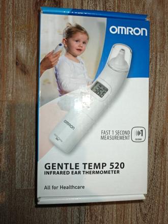 Teplomer omron gentle temp 520, omron