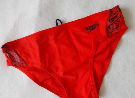 Červené plavky zn. speedo, speedo,164