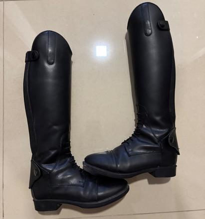 Jazdecke cizmy kozene equitheme, 34