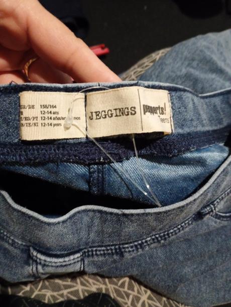 Dievčenské jeggings aj dámske, pepperts,158