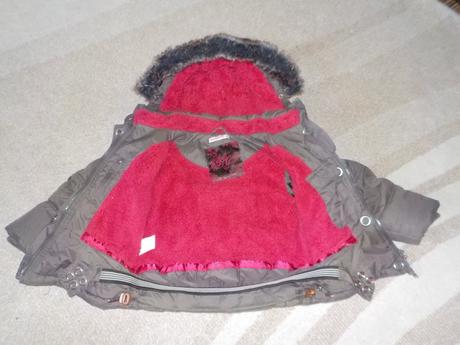 Zimný komplet (bunda + otepľovačky), mariquita,92