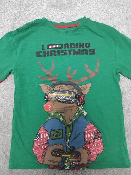 Vianočné tričká 140/146, f&f,140