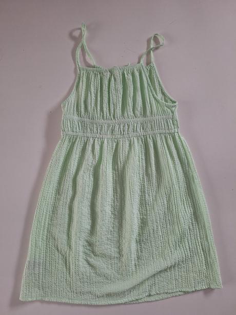 Zelené letné šaty, h&m,158
