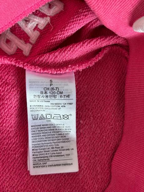 Tepláky gap farba ružová, gap,116