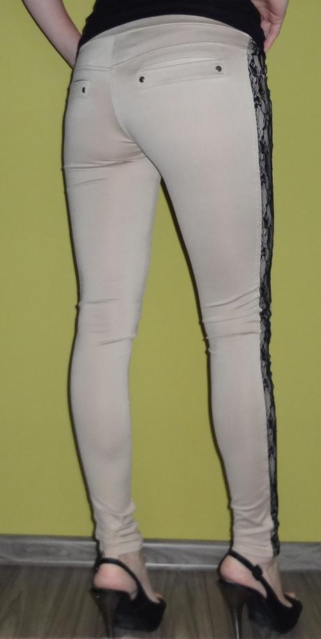 Legíny s čipkou xs, xs