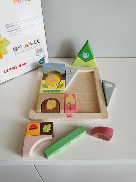 Skladačka lesík, puzzle zn. le toy van,