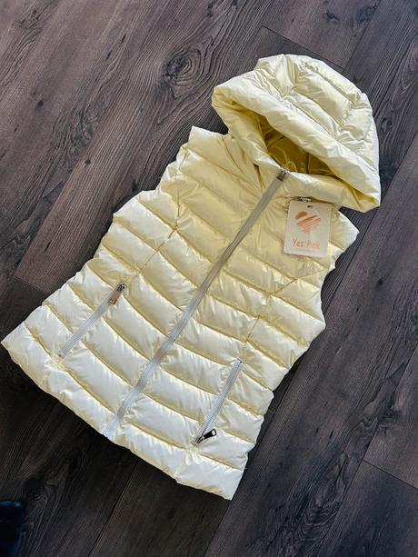 Yes pink vesta, dámska, v. m s visackou, m