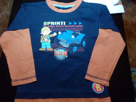 Tričko s dlhým rukávom, 128