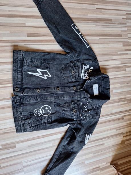 Detská riflova bunda, 128