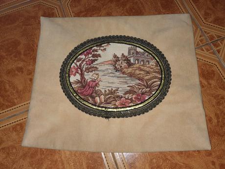 Retro potah na vankúšik, 