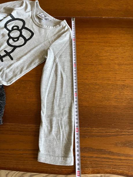 Šatičky hello kitty s volánikmi šifónovými 110/116, sanrio,110