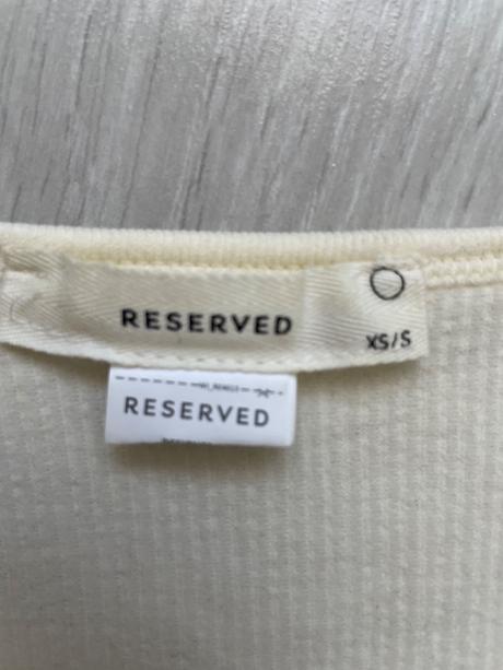Nenosený croptop, reserved,xs