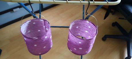 Svietidla na sviecku 2 ks - priemer 15 cm,