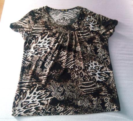 Vzorované tričko, xl