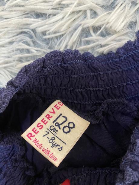 Dievčenský top s dlhým rukávom, reserved,128