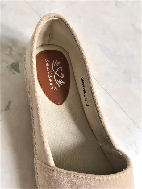 Naturálne semišové espadrilky, 38