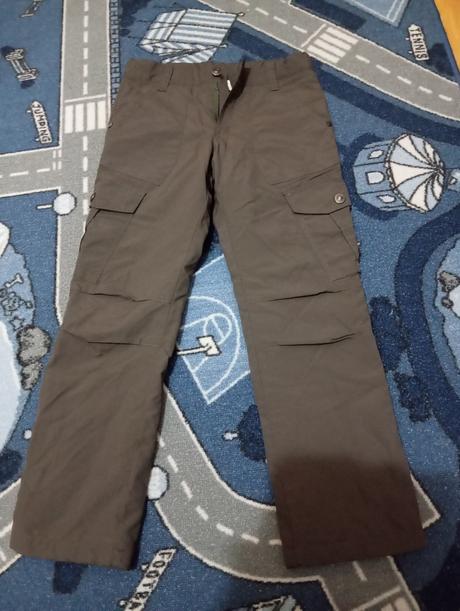 3x teplé nohavice, 128