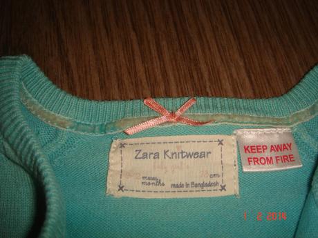 Svetrík 9 - 12 mesiacov 78 cm, zara,74