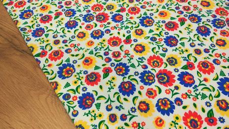 Teplakovina - folk - cena za 10 cm,