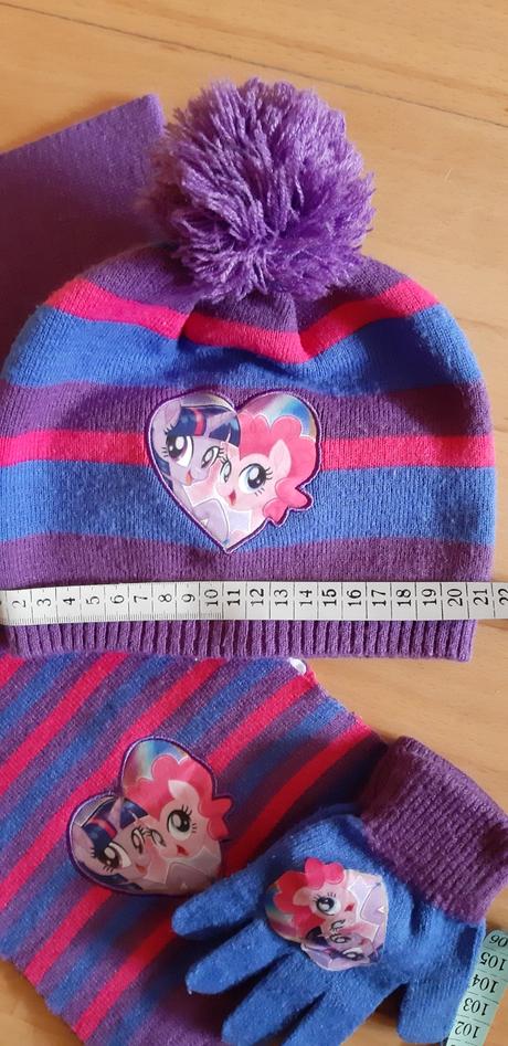 Čiapka so šálom my little pony, <50