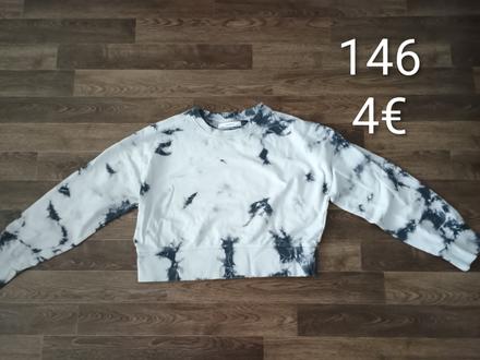 Tenká mikina, h&m,146