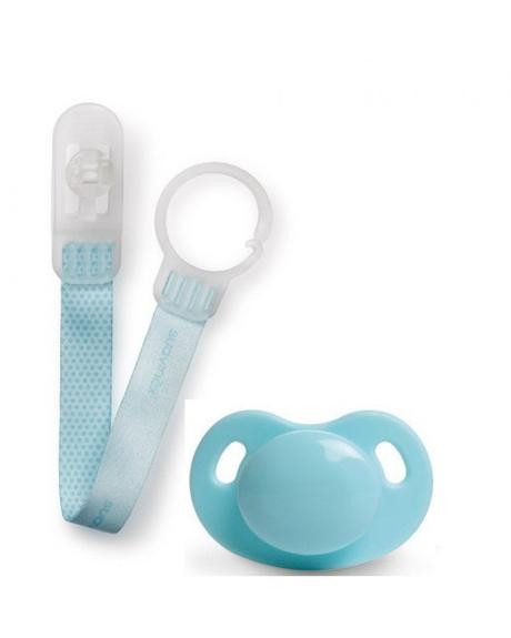 Suavinex anatomický silikónový cumlík dental + kli, suavinex