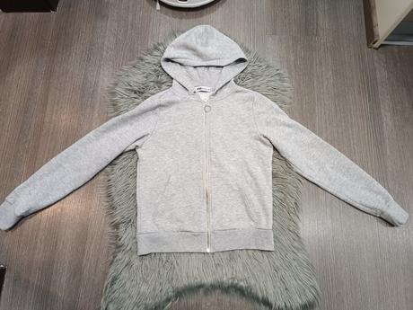 Sivá mikina veľ. xs, xs