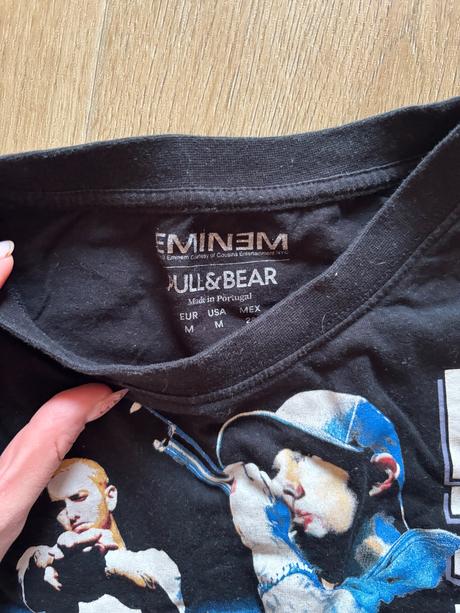 Eminem tričko, pull&bear,m