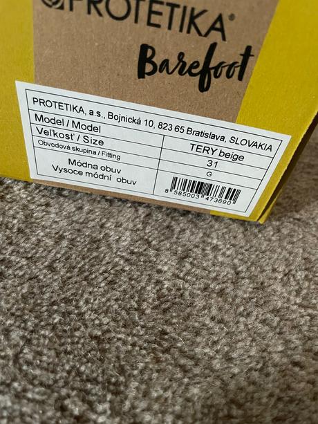 Protetika barefoot sandále, protetika,31