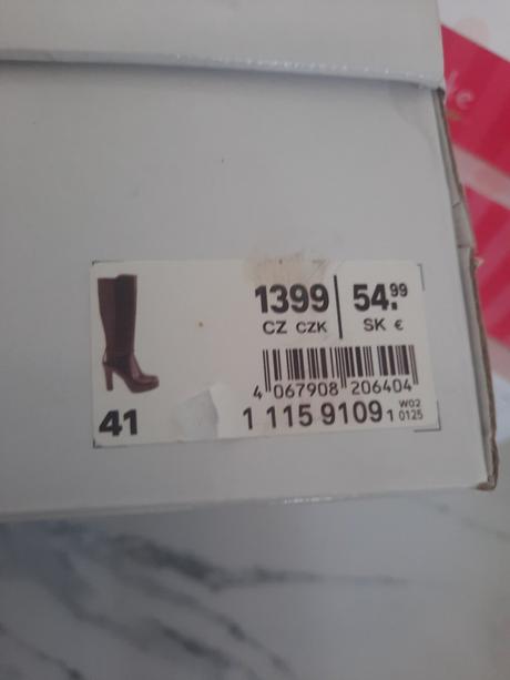 Cizmy, deichmann,41