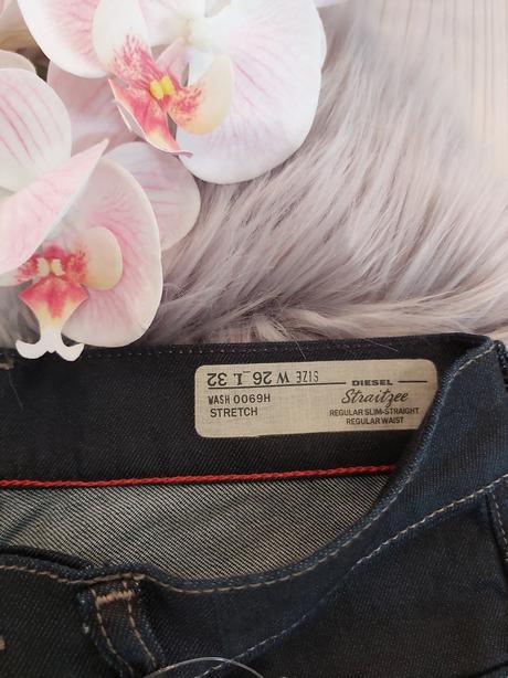 Rifle regular slim-straight, veľ. w26_l32, diesel,s