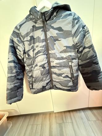 Abercrombie zimná bunda maskáčová, abercrombie&fitch,140