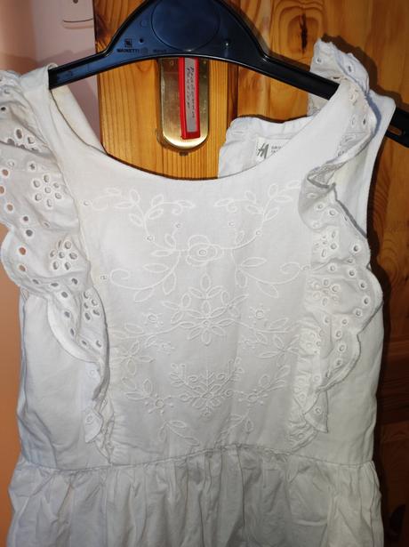 Letné dievčenské šaty, h&m,134