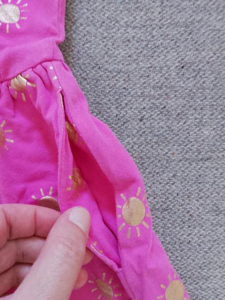 Dievčenské letné šaty, mini boden,152