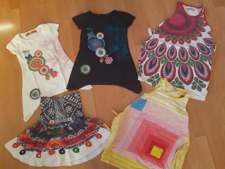 Malo nosene tricka 122/128, desigual,122