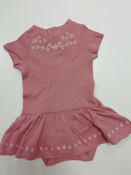 Bavlnené šaty body m&s, marks & spencer,98