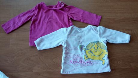 2x tričko dlhý rukáv, george,62