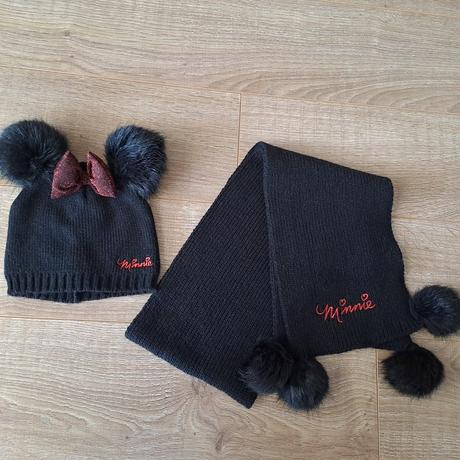 Čiapka a šál minnie, disney,80