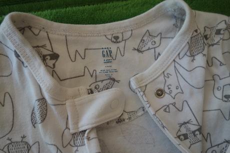 Dupačkové pyžamo, gap,104