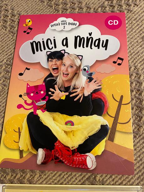 2 dvd smejko a tanculienka mici a mňau,
