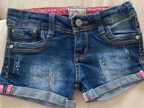 Riflove šortky 122/128, 128