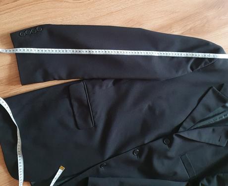 Čierne sako xxl, 58