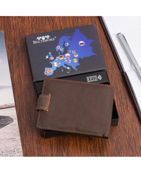 Pánska kožená peňaženka frid i46, 