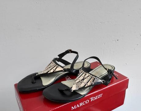 Kožené sandále marco tozzi, marco tozzi,36