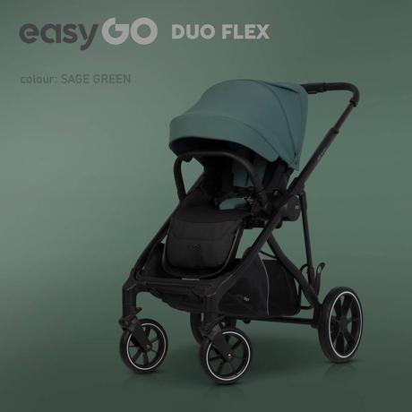 Športová časť ku kočíku easygo duoflex sage green, easygo,easygo duoflex
