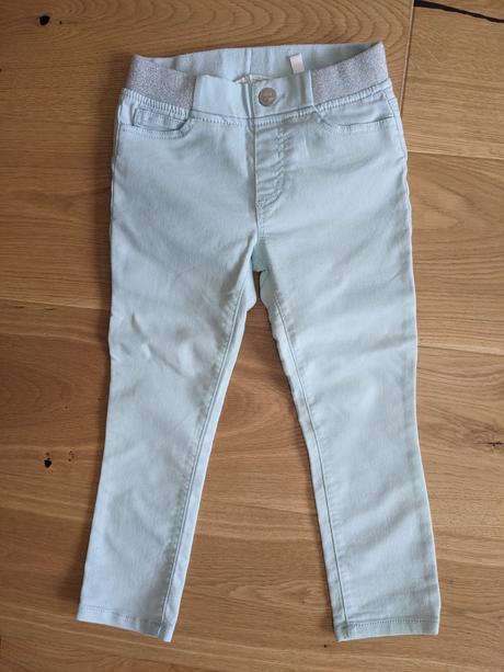 Elastické nohavice, h&m,98