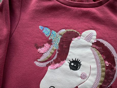 Mikina s jednorožcom, c&a,134