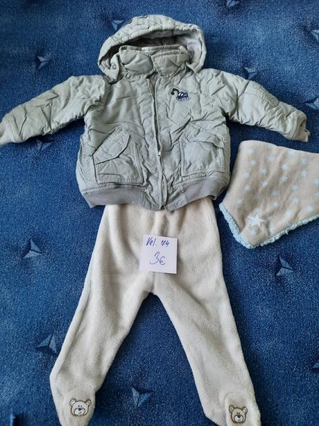 Zimna bunda a polodupačku hrube vel.74, 74
