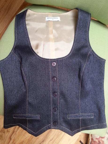 Riflová vestička chantall, chantall,40